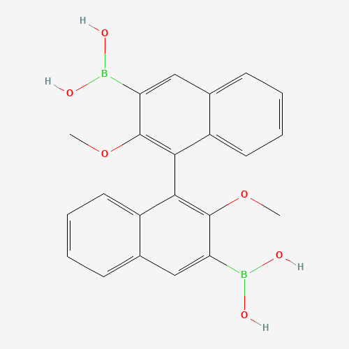 (2,2'-Dimethoxy-1,1'-binaphthalene-3,3'-diyl)diboronic acid (CAS: 220204-00-2) - Related Chemical Product
