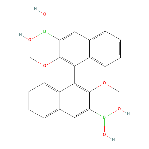 (2,2'-Dimethoxy-1,1'-binaphthalene-3,3'-diyl)diboronic acid (CAS: 220204-00-2) - Related Chemical Product