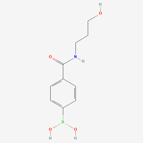 {4-[(3-Hydroxypropyl)carbamoyl]phenyl}boronic acid (CAS: 913835-29-7) - Related Chemical Product