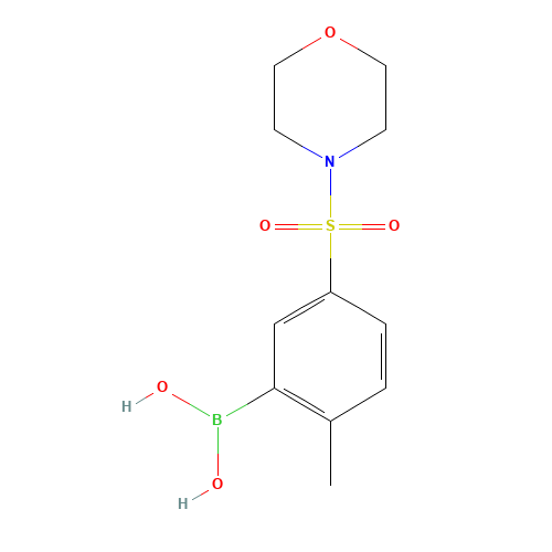 [2-Methyl-5-(4-morpholinylsulfonyl)phenyl]boronic acid (CAS: 871329-74-7) - Related Chemical Product