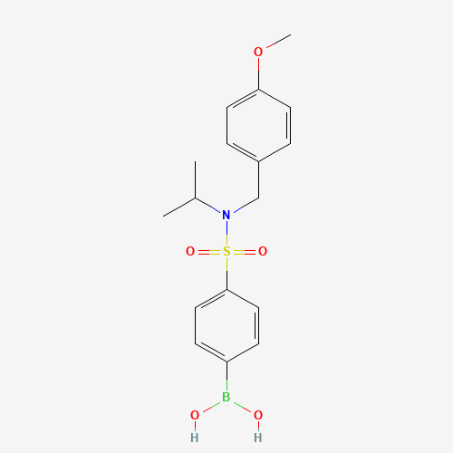 {4-[Isopropyl(4-methoxybenzyl)sulfamoyl]phenyl}boronic acid (CAS: 913835-96-8) - Related Chemical Product