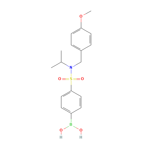 {4-[Isopropyl(4-methoxybenzyl)sulfamoyl]phenyl}boronic acid (CAS: 913835-96-8) - Related Chemical Product