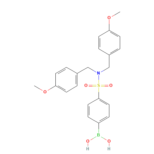 {4-[Bis(4-methoxybenzyl)sulfamoyl]phenyl}boronic acid (CAS: 913835-48-0) - Related Chemical Product