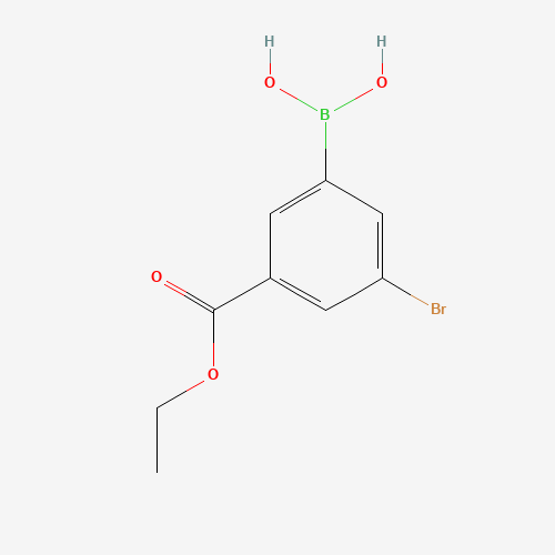 [3-Bromo-5-(ethoxycarbonyl)phenyl]boronic acid (CAS: 913835-88-8) - Related Chemical Product