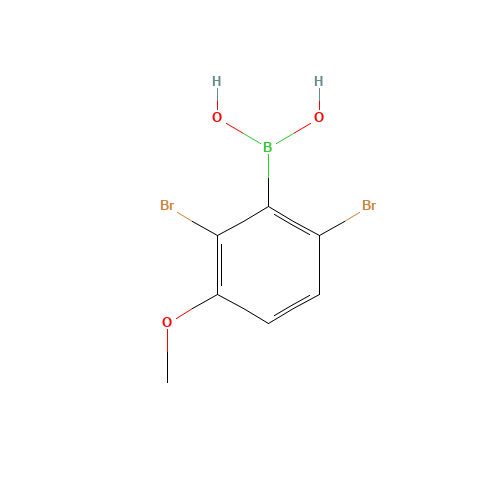 (2,6-Dibromo-3-methoxyphenyl)boronic acid (CAS: 850567-93-0) - Related Chemical Product