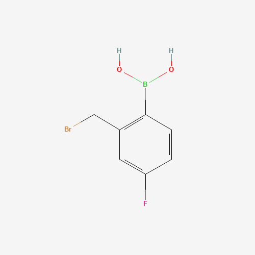 [2-(Bromomethyl)-4-fluorophenyl]boronic acid (CAS: 850568-01-3) - Related Chemical Product
