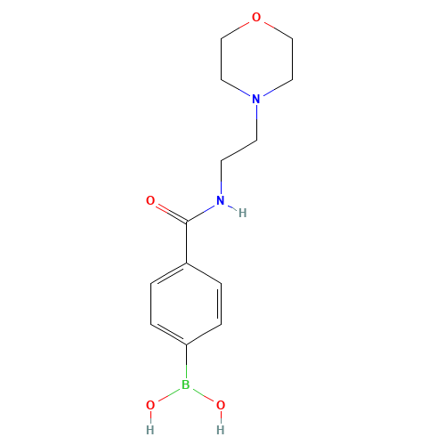 (4-{[2-(4-Morpholinyl)ethyl]carbamoyl}phenyl)boronic acid (CAS: 913835-45-7) - Related Chemical Product