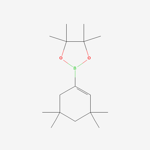 4,4,5,5-Tetramethyl-2-(3,3,5,5-tetramethylcyclohex-1-en-1-yl)-1,3,2-dioxaborolane (CAS: 859217-85-9) - Related Chemical Product
