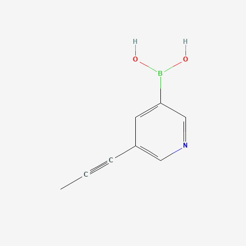[5-(1-Propyn-1-yl)-3-pyridinyl]boronic acid (CAS: 917471-30-8) - Related Chemical Product