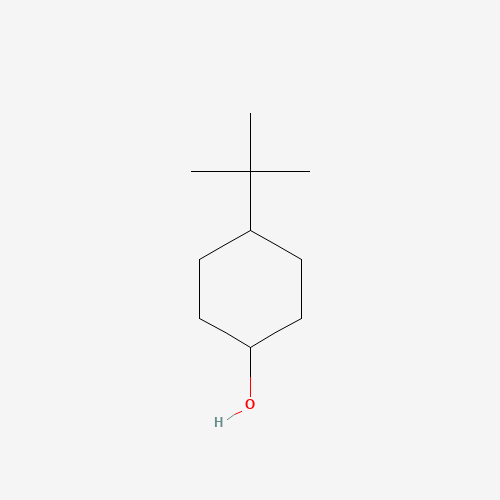 cis-4-tert-Butylcyclohexanol (CAS: 937-05-3) - Chemical Structure and Molecular Formula 