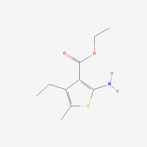 3-thiophenecarboxylic acid, 2-amino-4-ethyl-5-methyl-, ethyl ester (CAS: 82546-91-6) - Related Chemical Product