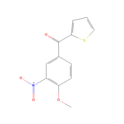 (4-Methoxy-3-nitrophenyl)(2-thienyl)methanone (CAS: 66938-50-9) - Related Chemical Product
