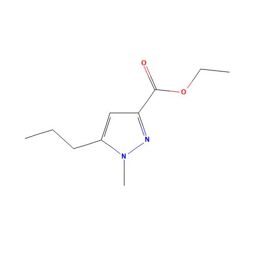 Ethyl 1-methyl-5-propyl-1H-pyrazole-3-carboxylate (CAS: 247583-69-3) - Related Chemical Product