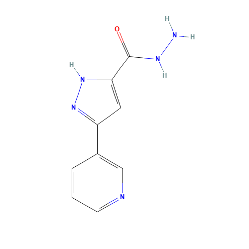 5-(3-Pyridinyl)-1H-pyrazole-3-carbohydrazide (CAS: 23424-35-3) - Related Chemical Product