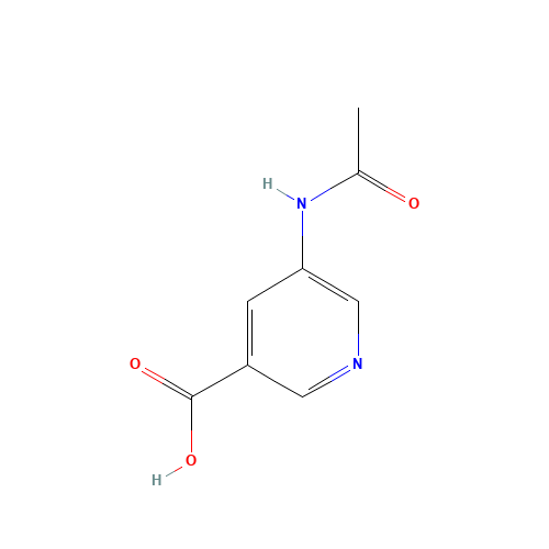 5-Acetamidonicotinic acid (CAS: 82817-65-0) - Chemical Structure and Molecular Formula 