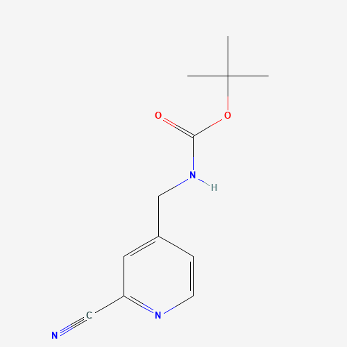 tert-Butyl [(2-cyanopyridin-4-yl)methyl]carbamate (CAS: 214472-06-7) - Related Chemical Product