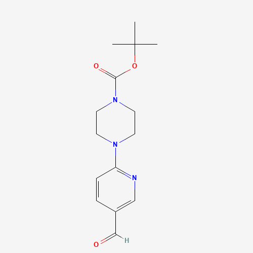 tert-butyl 4-(5-formylpyrid-2-yl)piperazine-1-carboxylate (CAS: 479226-10-3) - Related Chemical Product
