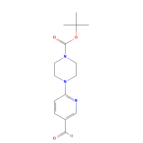 tert-butyl 4-(5-formylpyrid-2-yl)piperazine-1-carboxylate (CAS: 479226-10-3) - Related Chemical Product