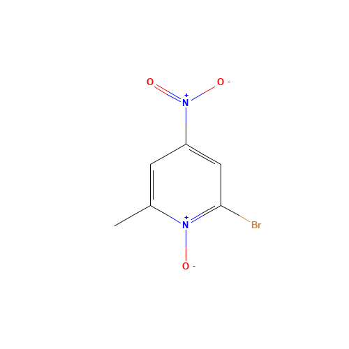 2-Bromo-6-methyl-4-nitropyridine 1-oxide (CAS: 60323-99-1) - Related Chemical Product