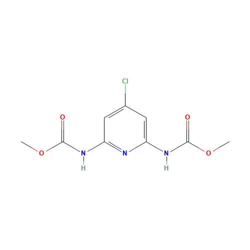 Dimethyl (4-chloro-2,6-pyridinediyl)biscarbamate (CAS: 121572-37-0) - Related Chemical Product