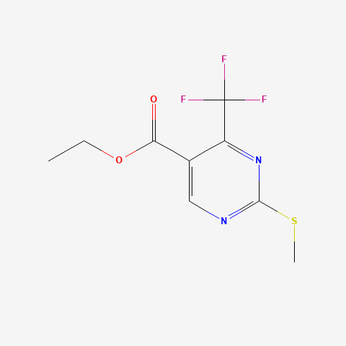 Ethyl 2-(methylsulfanyl)-4-(trifluoromethyl)-5-pyrimidinecarboxylate (CAS: 149771-12-0) - Related Chemical Product