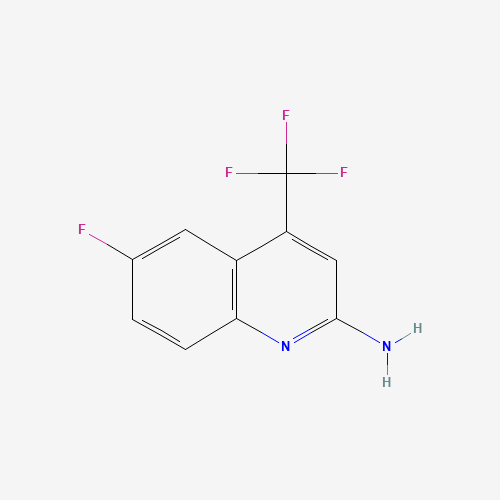 6-Fluoro-4-(trifluoromethyl)-2-quinolinamine (CAS: 1116339-59-3) - Related Chemical Product