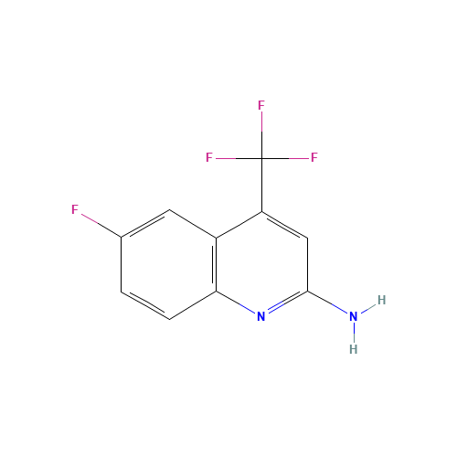 6-Fluoro-4-(trifluoromethyl)-2-quinolinamine (CAS: 1116339-59-3) - Related Chemical Product