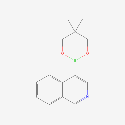 4-(5,5-Dimethyl-1,3,2-dioxaborinan-2-yl)isoquinoline (CAS: 844891-01-6) - Related Chemical Product