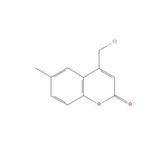 2H-1-benzopyran-2-one, 4-(chloromethyl)-6-methyl- (CAS: 41295-65-2) - Related Chemical Product