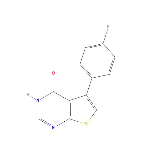 5-(4-fluorophenyl)thieno[2,3-d]pyrimidin-4-ol (CAS: 35978-37-1) - Related Chemical Product