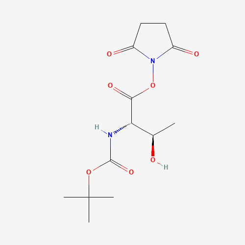 2,5-Dioxo-1-pyrrolidinyl N-{[(2-methyl-2-propanyl)oxy]carbonyl}threoninate (CAS: 63076-44-8) - Related Chemical Product