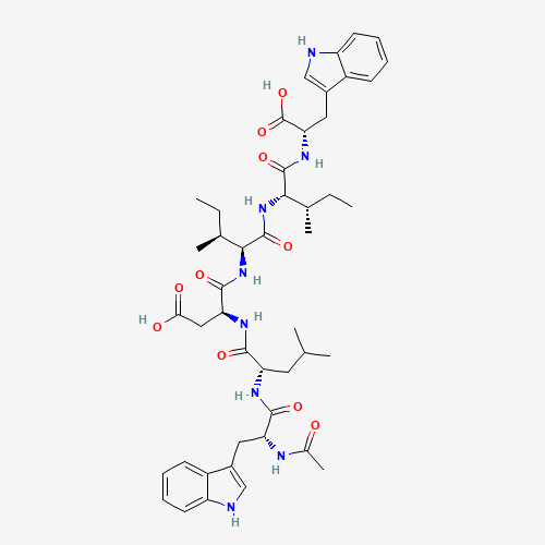 N-Acetyl-D-tryptophyl-L-leucyl-D-a-aspartyl-L-isoleucyl-D-alloisoleucyl-L-tryptophan (CAS: 143037-33-6) - Related Chemical Product