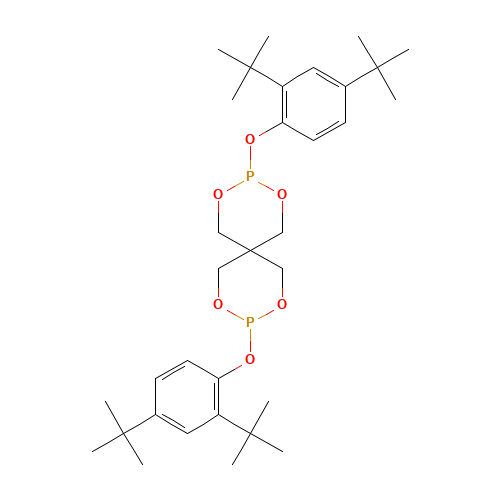 2,4,8,10-Tetraoxa-3,9-diphosphaspiro[5.5]undecane, 3,9-bis[2,4-bis(1,1-dimethylethyl)phenoxy]- (CAS: 26741-53-7) - Related Chemical Product