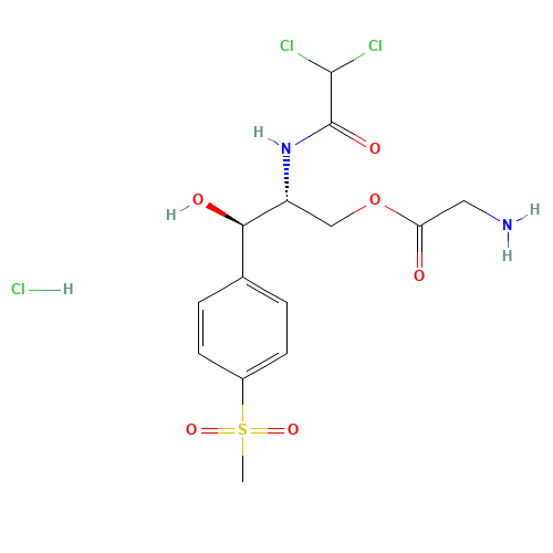 Thiamphenicol glycinate hydrochloride (CAS: 2611-61-2) - Related Chemical Product