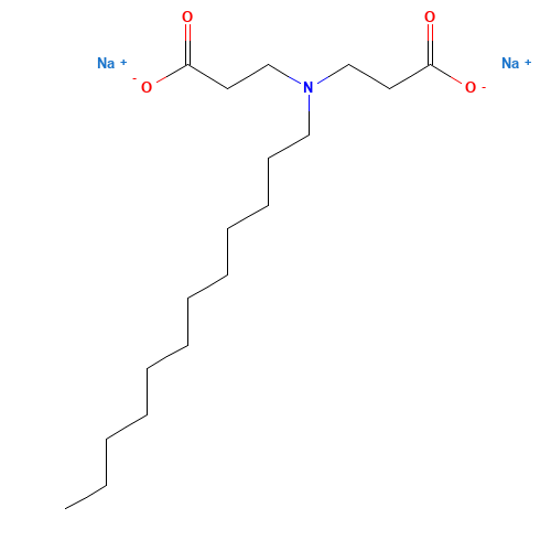 disodium 3-(2-carboxyethyl-dodecyl-amino)propanoate (CAS: 3655-00-3) - Related Chemical Product