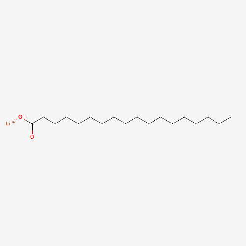 Lithium Stearate (CAS: 4485-12-5) - Chemical Structure and Molecular Formula 