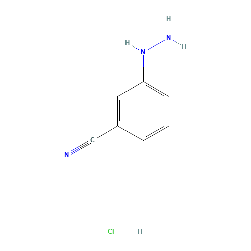 3-Hydrazinobenzonitrile hydrochloride (1:1) (CAS: 2881-99-4) - Related Chemical Product