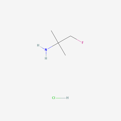 1-Fluoro-2-methylpropan-2-amine hydrochloride (1:1) (CAS: 112433-51-9) - Related Chemical Product
