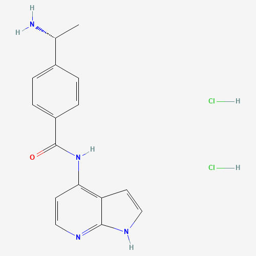 4-[(1R)-1-Aminoethyl]-N-(1H-pyrrolo[2,3-b]pyridin-4-yl)benzamide dihydrochloride (CAS: 173897-44-4) - Related Chemical Product