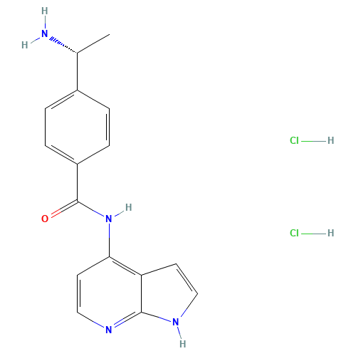 4-[(1R)-1-Aminoethyl]-N-(1H-pyrrolo[2,3-b]pyridin-4-yl)benzamide dihydrochloride (CAS: 173897-44-4) - Related Chemical Product