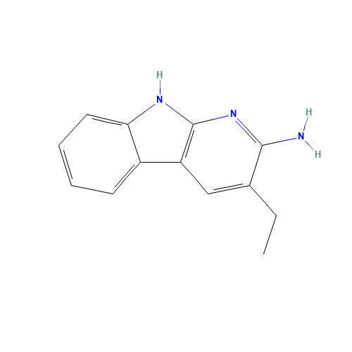 3-Ethyl-9H-pyrido[2,3-b]indol-2-amine (CAS: 79801-89-1) - Related Chemical Product