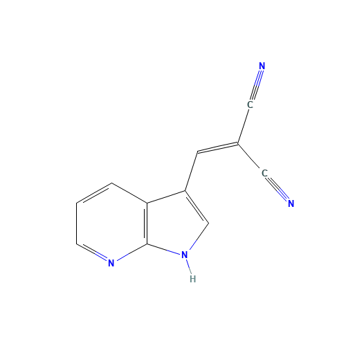 (1H-Pyrrolo[2,3-b]pyridin-3-ylmethylen)malononitril (CAS: 157561-99-4) - Related Chemical Product