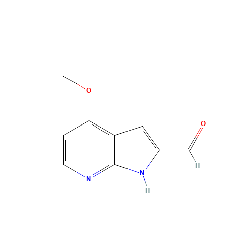 4-Methoxy-1H-pyrrolo[2,3-b]pyridin-2-carbaldehyd (CAS: 290333-01-6) - Related Chemical Product
