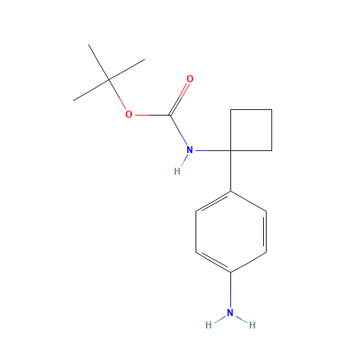 2-Methyl-2-propanyl [1-(4-aminophenyl)cyclobutyl]carbamate (CAS: 1259224-00-4) - Related Chemical Product