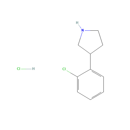 3-(2-Chlorophenyl)pyrrolidine hydrochloride (1:1) (CAS: 1095545-14-4) - Related Chemical Product