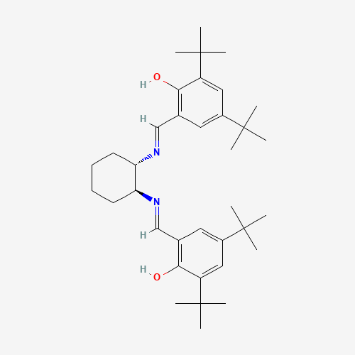 (1S,2S)-N,N′-bis-[3,5-di-tert-butylsalicylidene]-1,2-cyclohexanediamine (CAS: 135616-36-3) - Related Chemical Product