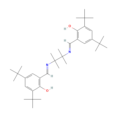 2,2'-{(2,3-Dimethylbutane-2,3-diyl)bis[nitrilo(E)methylylidene]}bis(4,6-di-tert-butylphenol) (CAS: 351498-10-7) - Related Chemical Product