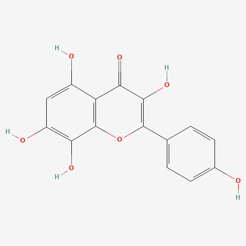 Herbacetin (CAS: 527-95-7) - Chemical Structure and Molecular Formula 