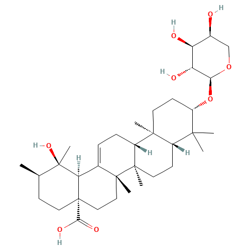 (3b)-3-(a-L-Arabinopyranosyloxy)-19-hydroxyurs-12-en-28-oic acid (CAS: 35286-59-0) - Related Chemical Product