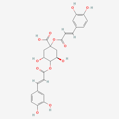 (1S,2S,3S,4R)-1,2,3-trihydroxycyclohexane-1,4-diyl (2E,2'E)bis[3-(3,4-dihydroxyphenyl)acrylate] (CAS: 1182-34-9) - Related Chemical Product